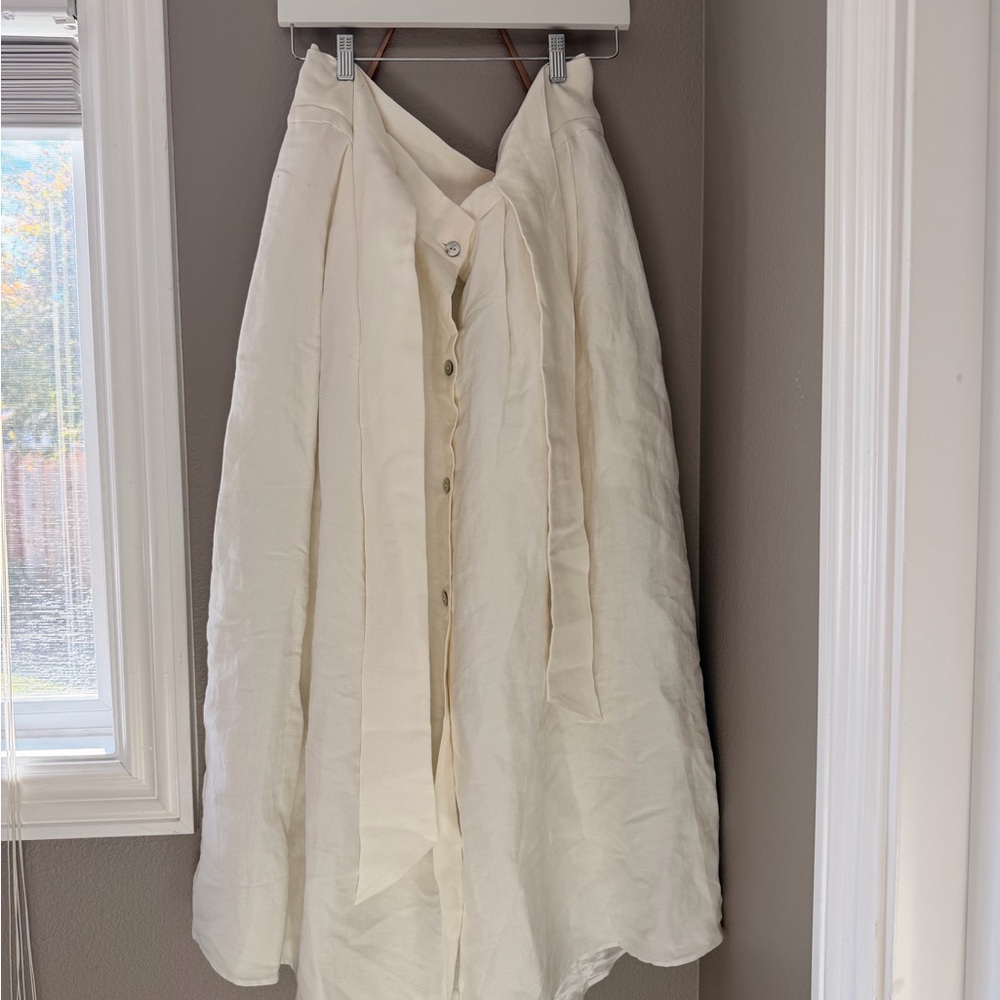 Vince Linen Skirt
